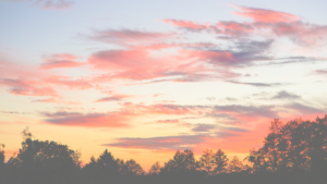 夕方のように曇った娘の表情