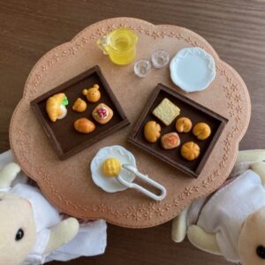 樹脂粘土で作ったミニチュアパン