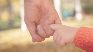 心配そうにかけよってきた息子